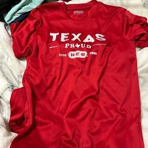 HEB worker shirts
